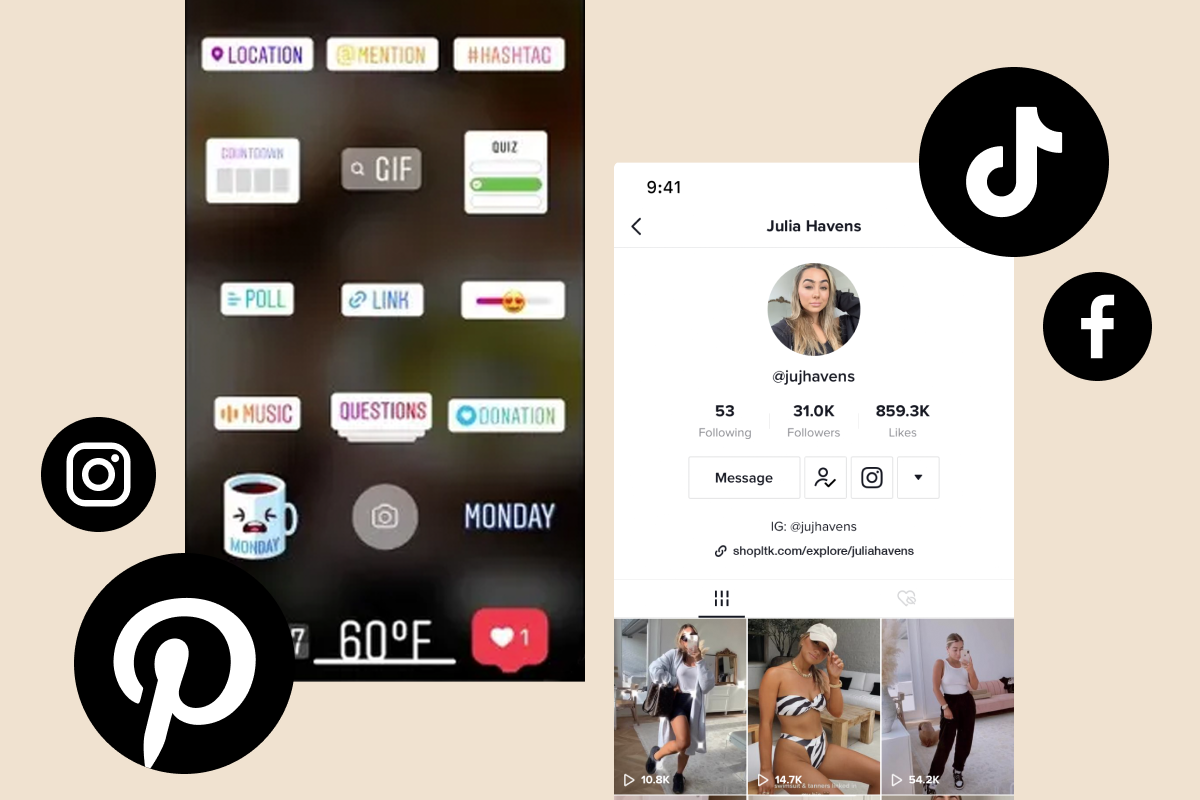 Share your commissionable links across social channels - Post Includes Commissionable Links